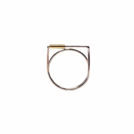 Bague mobile bicolore bis