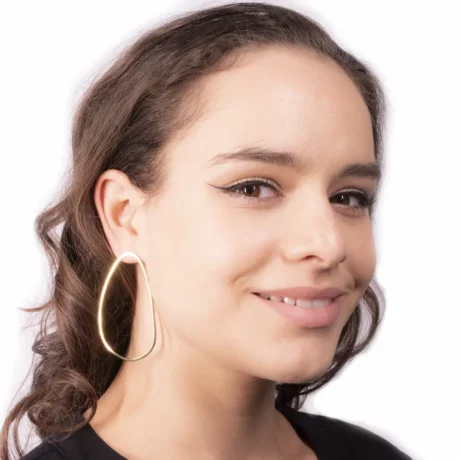 Boucles d’Oreilles Astrales Dorées P Bis