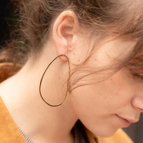 Boucles d’Oreilles Astrales Dorées bis