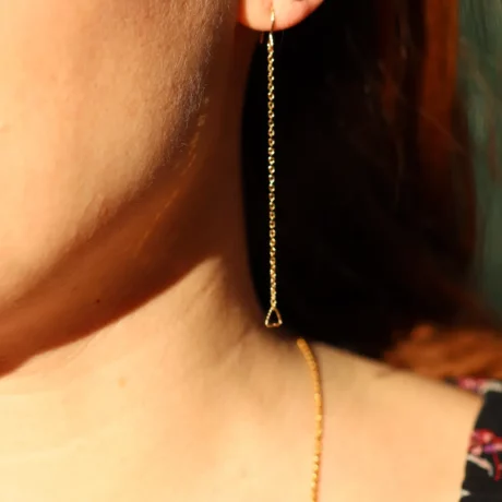 Boucles d’Oreilles Légèreté Dorées 7