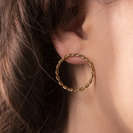 Boucles d’Oreilles Torsades Pbis