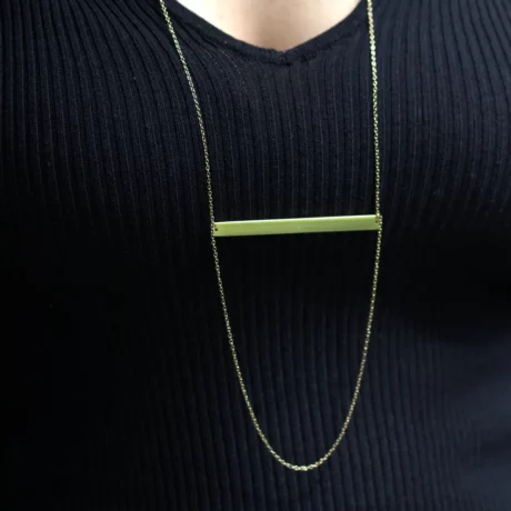 Collier Prana Réversible doré