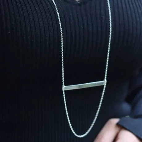 Collier Réversible Prana Argent